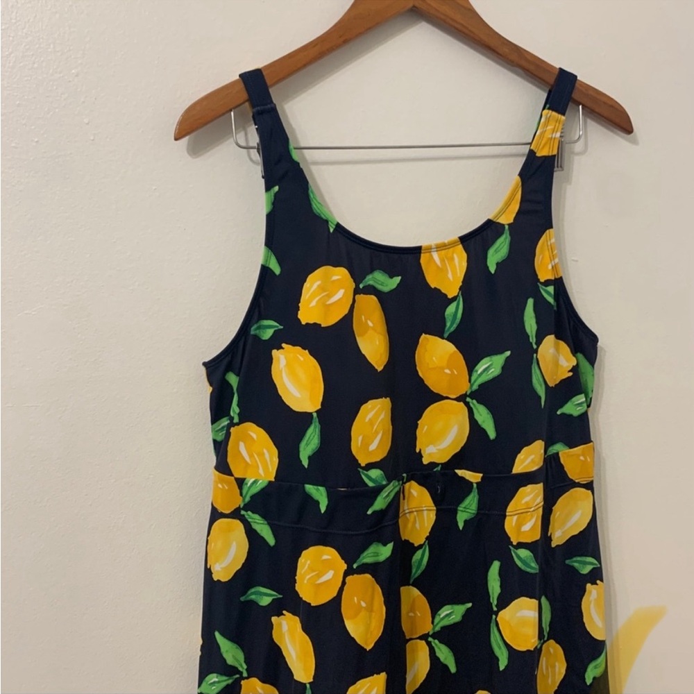 d&co | plus size lemon one piece swimsuit